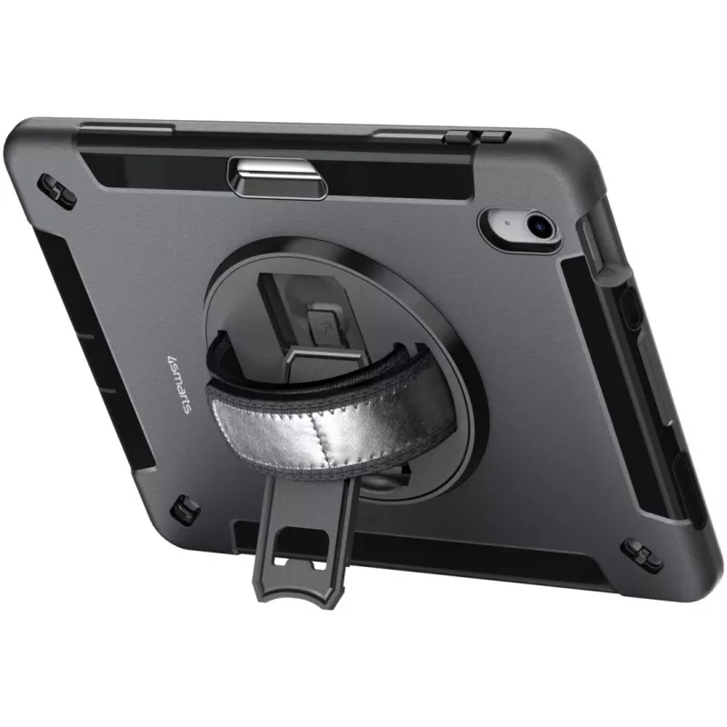 4smarts Rugged Case Grip dėklas iPad 10.9 27,7 cm juodas