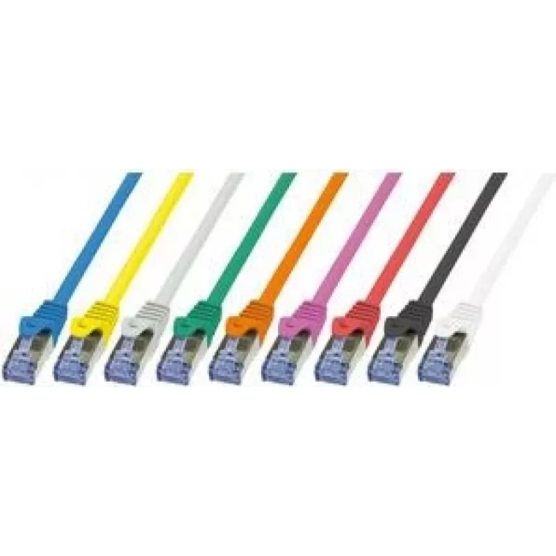 Tinklo kabelis LogiLink 3m Cat.6A RJ-45 S/FTP baltas