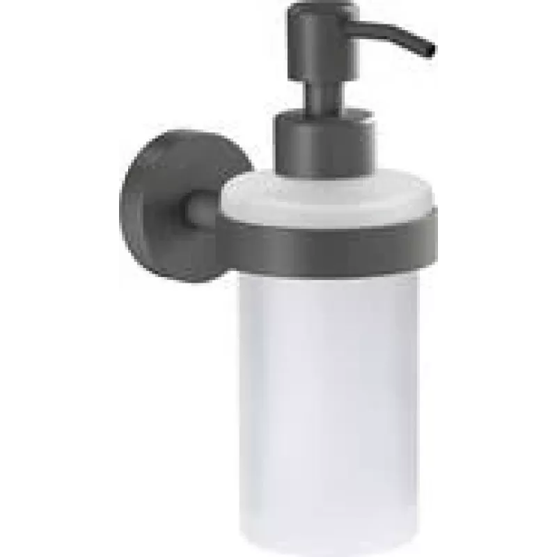 tesa MOON Pilka 40584-00000-00 muilo dozatorius 200 ml pilkas (matinis), satininis stiklas (40584-00000-00)