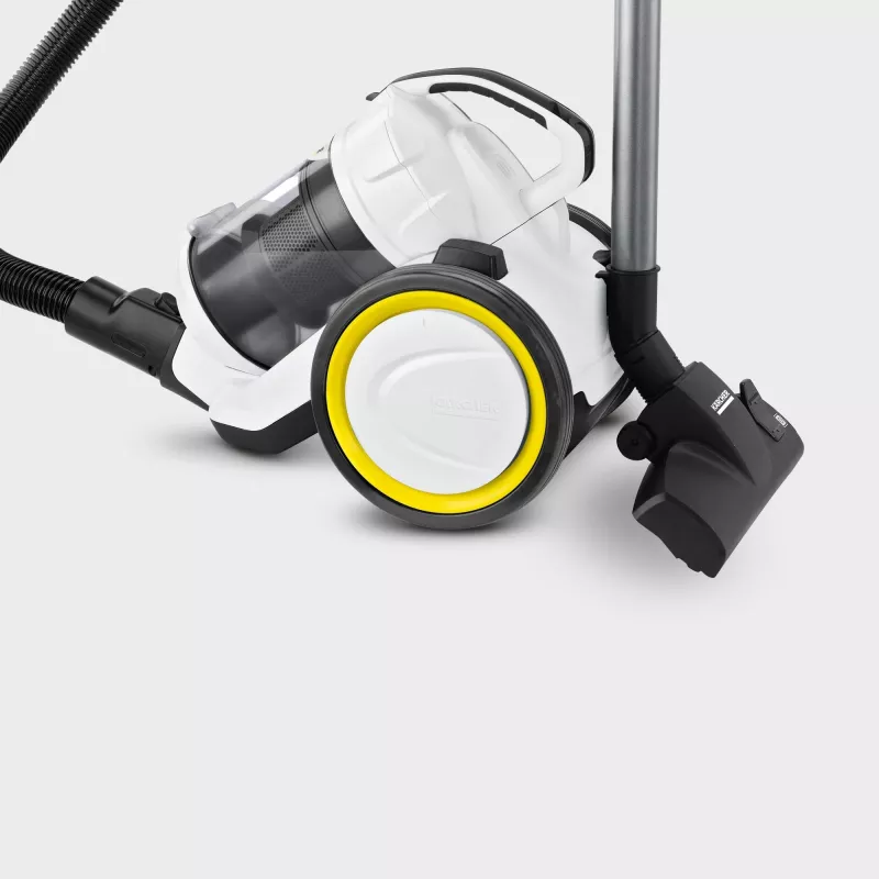 Cikloninis dulkių siurblys Karcher VC 3 — sausas valymas namuose, 700 W, 0,9 L be maišelio, HEPA 13, teleskopinis vamzdis, 1,5 m žarna