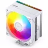 CPU aušintuvas Jonsbo CB40 WHITE ARGB, PWM valdymas, ARGB apšvietimas, kompaktiškas bokštas, baltas
