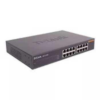 D-Link DES-1016D Nevaldomas, 16 prievadų 10/100Mbps komutatorius SOHO/darbo grupėms