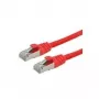 VALUE S/FTP-(PiMF-) komutacinis kabelis Cat.6, LSOH, raudonas, 1,5 m (21.99.0712)