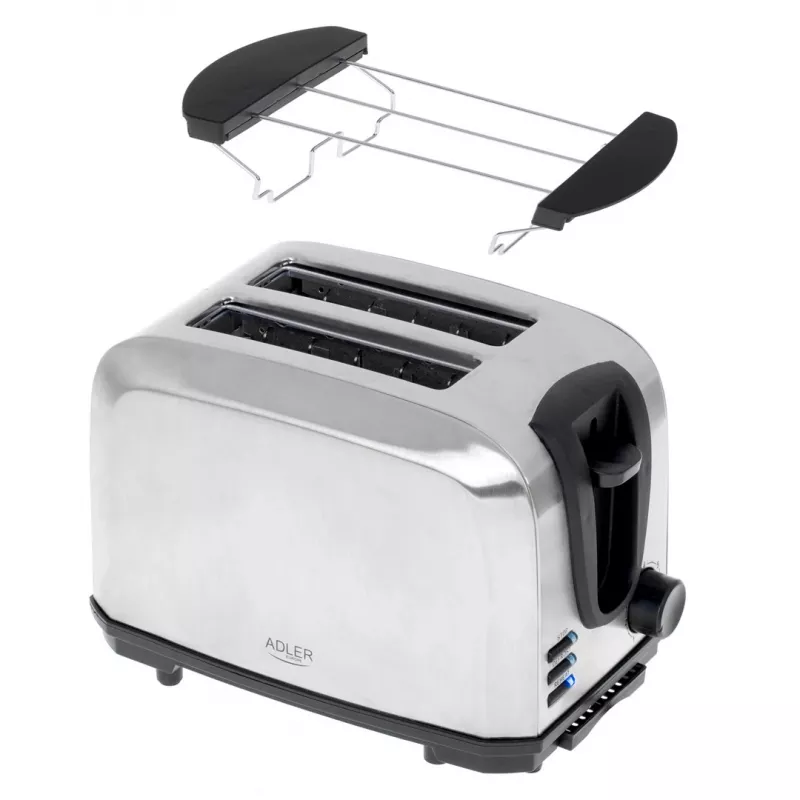 Skrudintuvas Adler AD 3222 2 riekėms 1000 W Sidabrinis