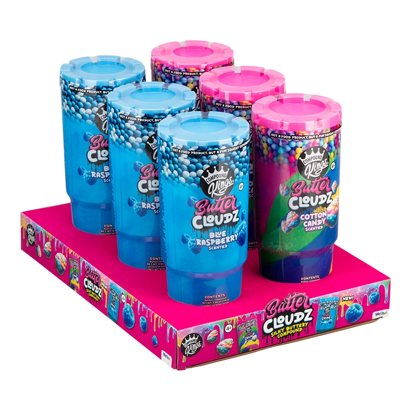 Taurės WECOOL Butter Cloudz asorti, mišrių spalvų, pakuotėje 6 vnt.