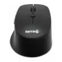 Belaidė tyli USB pelė Terra 4000 iš Terra — 6 mygtukų, dešiniarankiams, juoda
