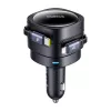 Automobilinis kroviklis Baseus Enjoyment Max 60W su USB-C ir Lightning laidais, dviejų prievadų greitas įkrovimas