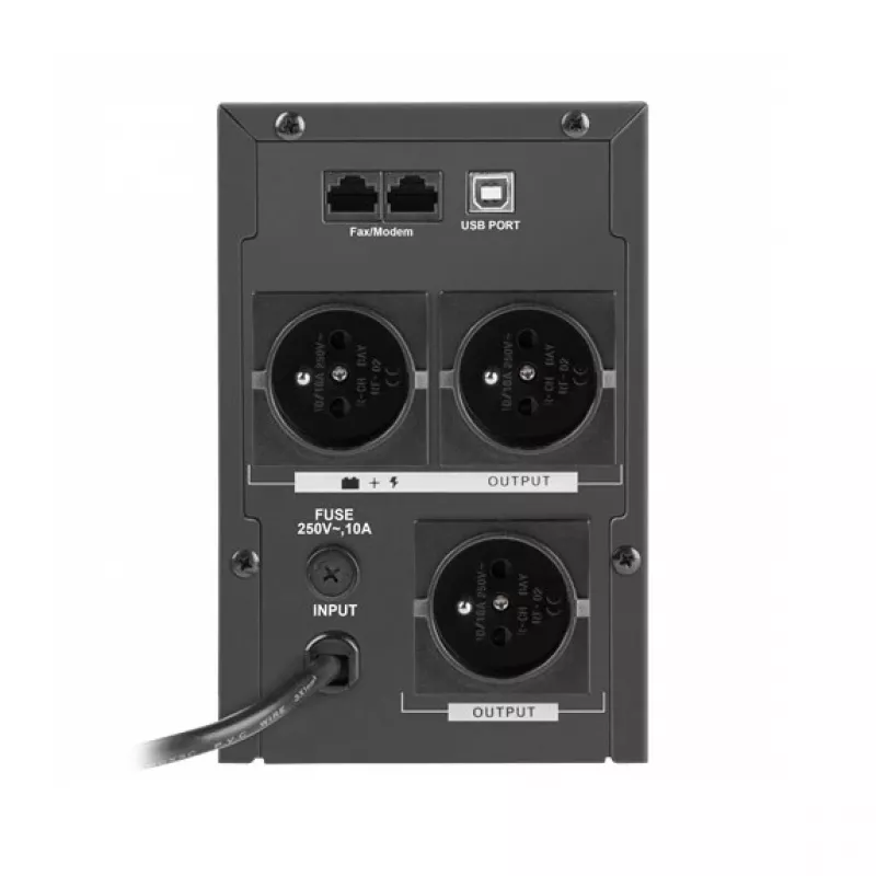Armac O/1500E/LCD nepertraukiamo maitinimo šaltinis (UPS) Line-Interactive 1,5 kVA 3 AC lizdai