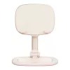 Planšečių ir telefonų stovas Baseus Seashell Series Pink — reguliuojamo aukščio, lengvas