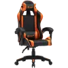 Žaidimų kėdė CANYON Core SGCH2 Juoda Oranžinė — ergonomiškas dizainas, reguliuojamas aukštis