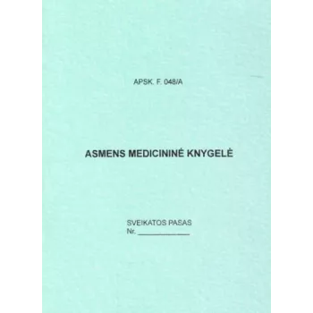 Asmeninė sveikatos kortelė, A6