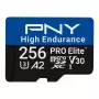 MicroSD kortelė PNY PRO ELITE HIGH ENDURANCE 256GB UHS-I U3 - 256 GB, UHS-I, U3, High Endurance