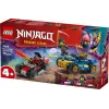 Statybiniai kaladėlės Ninjago 71840 Lenktynių dvikova Rogue prieš Drix