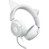 Ausinės Razer Kraken Kitty V3 X — žaidimų ausinės su RGB apšvietimu, lengvu dizainu, įmontuotu mikrofonu