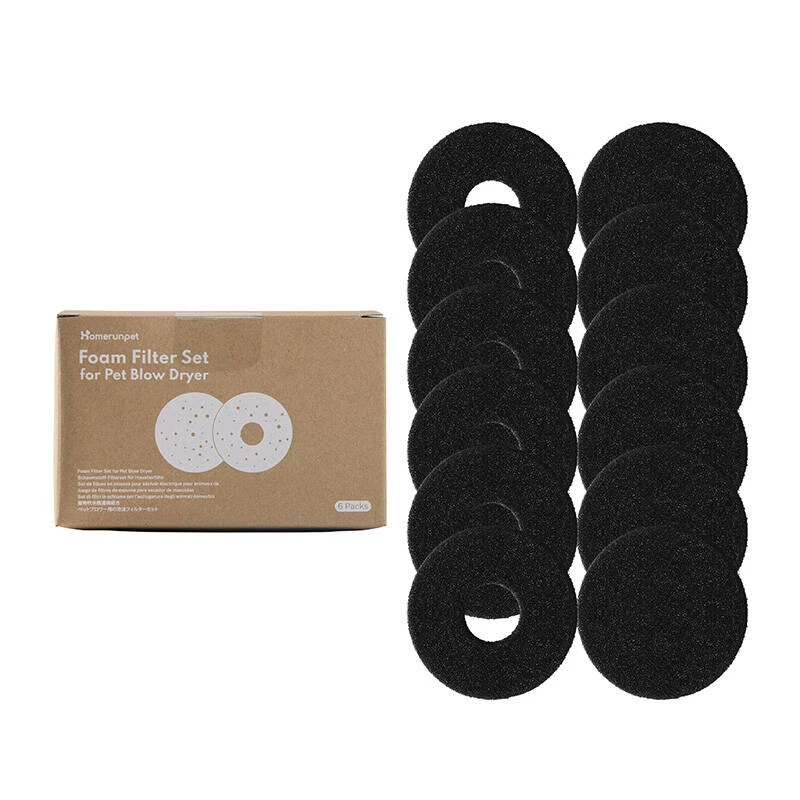 Atsarginis filtrų rinkinys Homerunpet PD10.F06, skirtas PD10 plaukų džiovintuvui