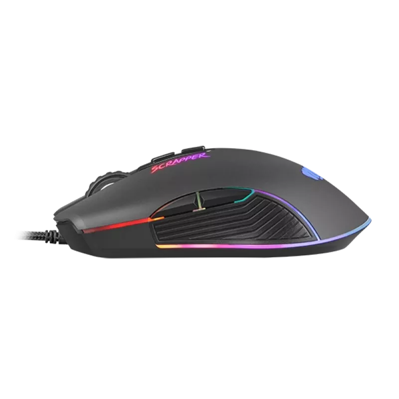 FURY Scrapper pelė Žaidimų Abiem rankoms tinkama USB Type-A Optinė 6400 DPI