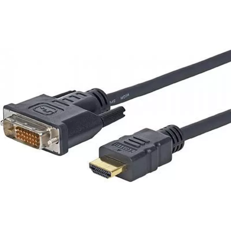 Vivolink PROHDMIDVI7.5 vaizdo kabelio adapteris 7,5 m HDMI DVI-D juodas