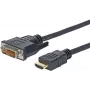 Vivolink PROHDMIDVI7.5 vaizdo kabelio adapteris 7,5 m HDMI DVI-D juodas