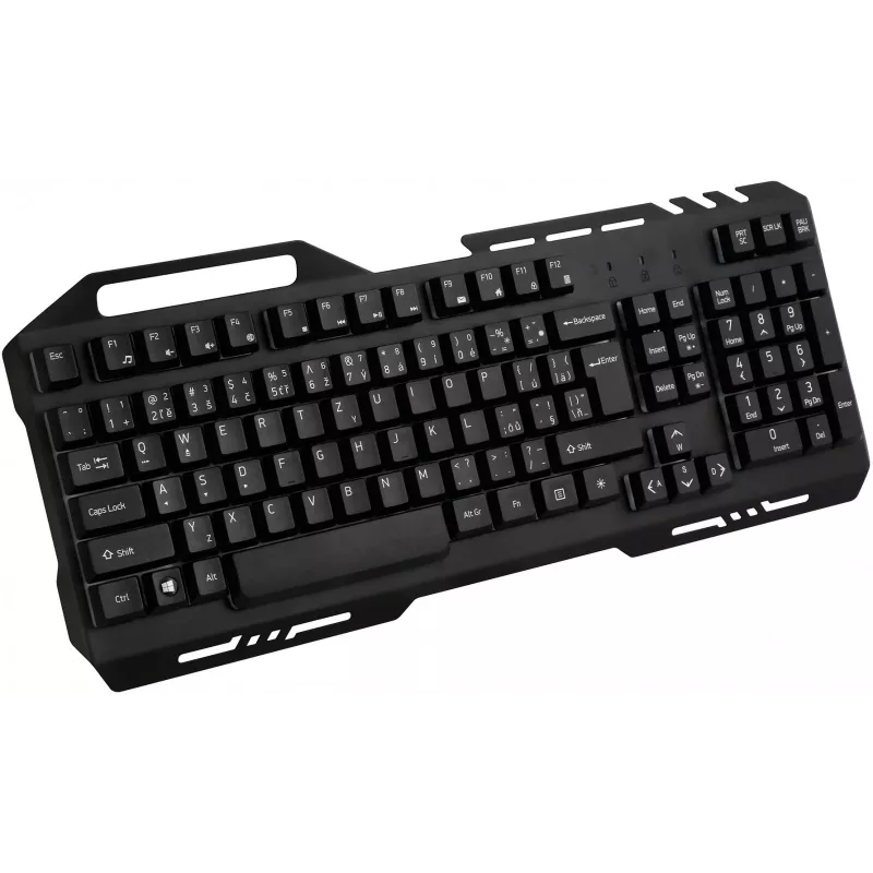 Klaviatūra YKB 3200 SHADOW metal, LED