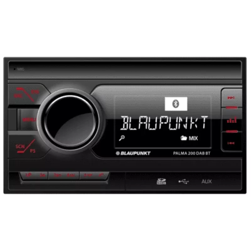 Automagnetola Blaupunkt PALMA 200 DAB BT juoda 160 W Bluetooth