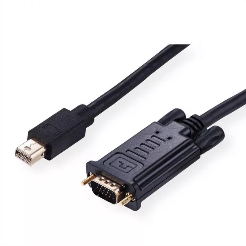 ROLINE 11.04.5975 vaizdo laidas-adapteris 1 m Mini DisplayPort VGA (D-Sub) juodas (11.04.5975)