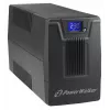 Nepertraukiamo maitinimo šaltinis PowerWalker VI 800 SCL FR — Linijinė-interaktyvi UPS 0,8 kVA (480 W), 2 Type E lizdai, USB, RJ-45/RJ-11, 12V 9Ah baterija, bokštas, juoda