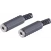 Laido jungtis ShiverPeaks BS51310-2 2.5 mm juoda moteriška