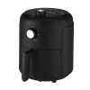 Karšto oro gruzdintuvė ESPERANZA EKA001, 2,6 l, 1000 W, 7 programos, juoda, kompaktiška pastatoma
