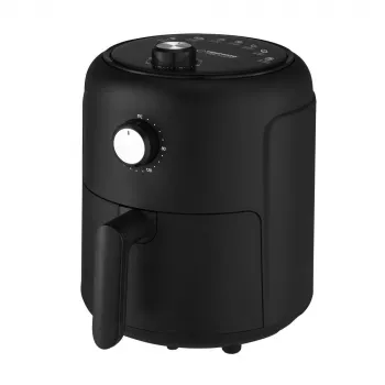 Karšto oro gruzdintuvė ESPERANZA EKA001, 2,6 l, 1000 W, 7 programos, juoda, kompaktiška pastatoma