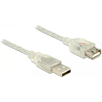 USB laidas DeLOCK 83884 USB 2.0 3m permatomas