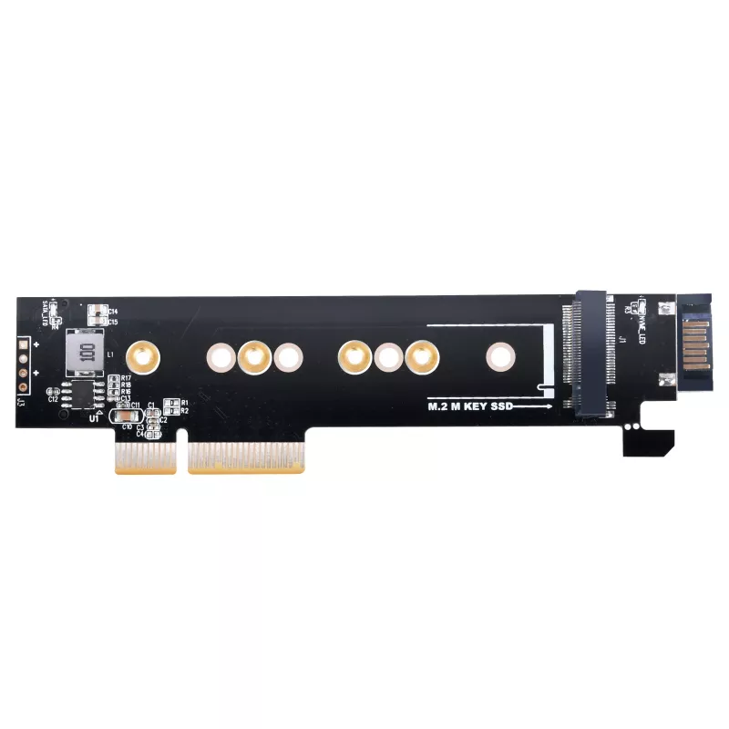 Silverstone SST-ECM28 M.2/SATA adapterio plokštė, PCIe 4.0, 1x M-Key, 1x SATA