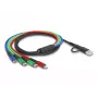 USB laidas DeLOCK 87035 1.2 m USB 2.0 USB A USB C Micro USB-B Lightning