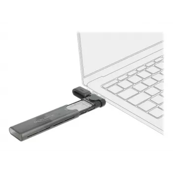 SSD dėklas DeLOCK 42635 juodas M.2