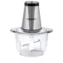 Elektrinis smulkintuvas HEINRICH'S HMZ 8850, 500 W, 2 l dubuo, 4 peiliai, polimeras, sidabrinis