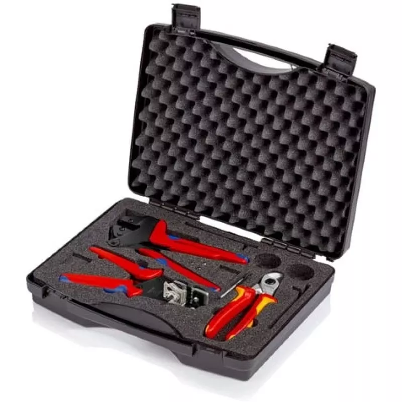 Knipex 97 91 01 fotovoltinės įrankių dėžės rinkinys