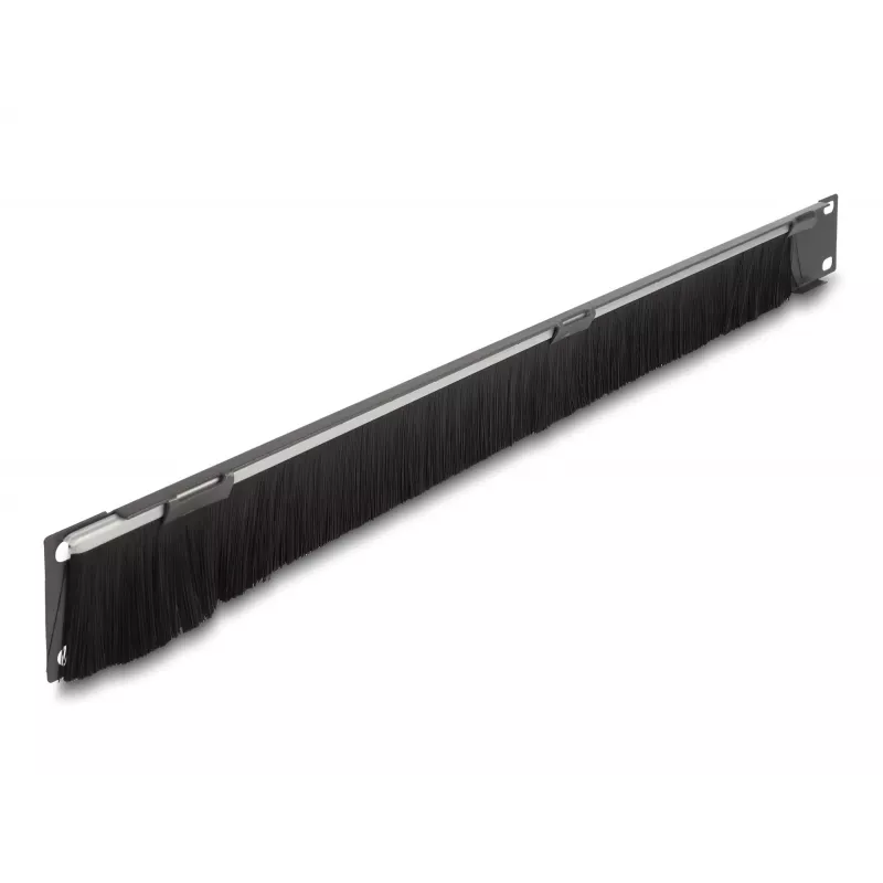 Šepečio skydelis DeLOCK 66750 Pilkas Metalinis Nailoninis 19 colių