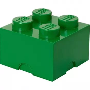 LEGO Storage Brick 4 Green, žalia laikymo dėžutė