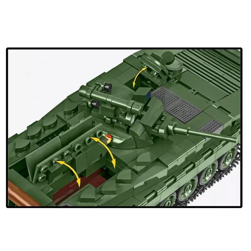 Konstruktorius Cobi Blocks BMP-1 758 dalys – mastelio modelio statybiniai blokeliai