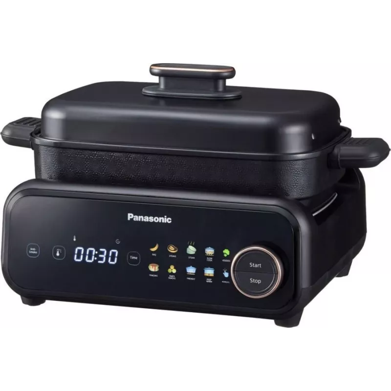 Panasonic 4-in-1 NF-GM400KXE multi-cooker steamer grill juoda, 4-in-1 funkcijos