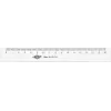 Liniuotė WEDO 52 16 160 mm plastikinė permatoma