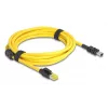 Tinklo kabelis DeLOCK 81252 Juodas Geltonas 3 m Cat6