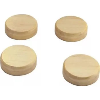 Magnet sigel BA210 rudas, apvalus Ø 3,3 cm × storis 0,9 cm