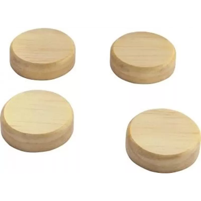 Magnet sigel BA210 rudas, apvalus Ø 3,3 cm × storis 0,9 cm