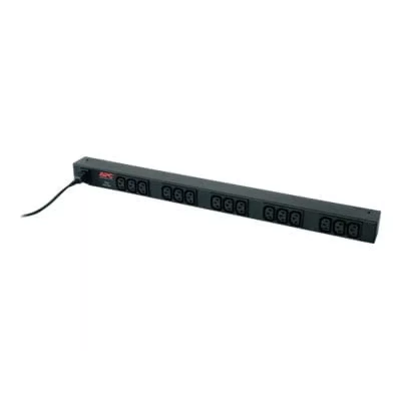 APC RACK PDU BASIC ZERO U 10A 230V maitinimo paskirstymo įrenginys (PDU) 15 kintamosios srovės lizdų 0U juodas