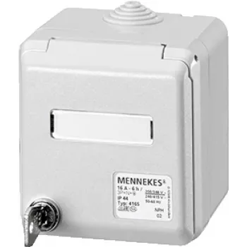 MENNEKES Elektrotechnik GmbH & Co. KG sieninė dėžutė 4165 16A5P 6H400V Cepex IP44 (4165)