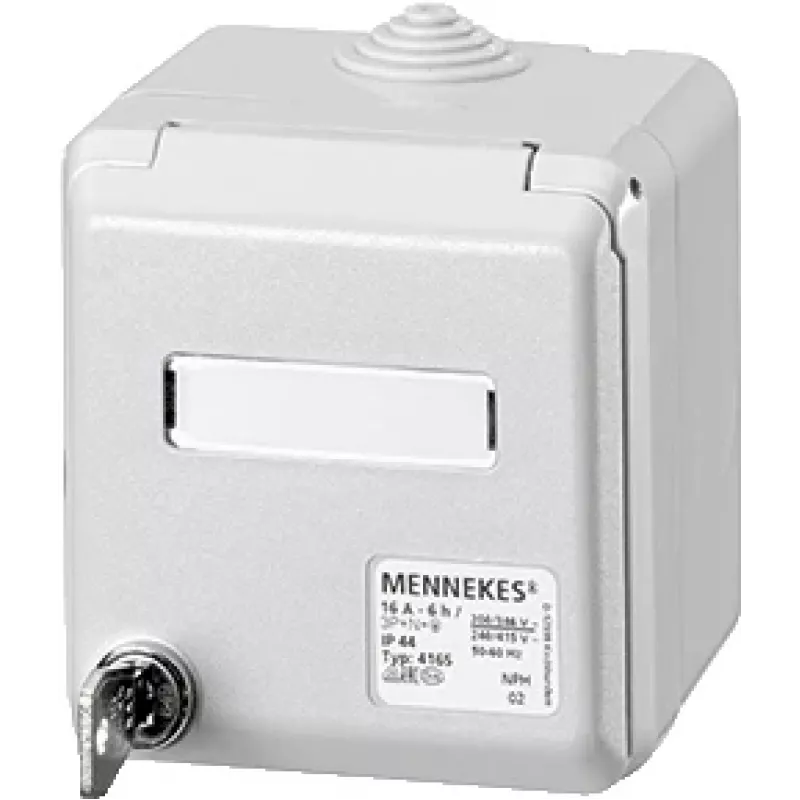 MENNEKES Elektrotechnik GmbH & Co. KG sieninė dėžutė 4165 16A5P 6H400V Cepex IP44 (4165)