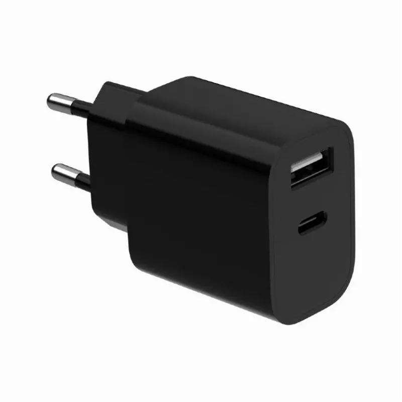 CHARGER USB UNIVERSAL Juoda/2P TA-UC-2AC12-01-BK GEMBIRD