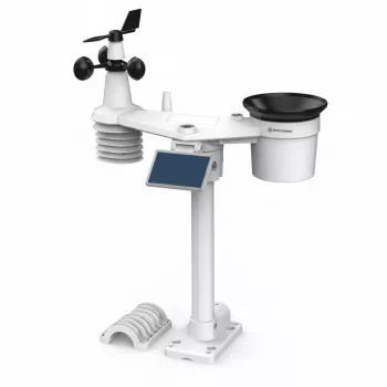 Bresser 7003800 7-in-1 belaidė patalpų ir lauko temperatūros bei drėgmės stebėjimo stotelė