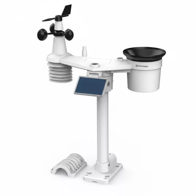Bresser 7003800 7-in-1 belaidė patalpų ir lauko temperatūros bei drėgmės stebėjimo stotelė