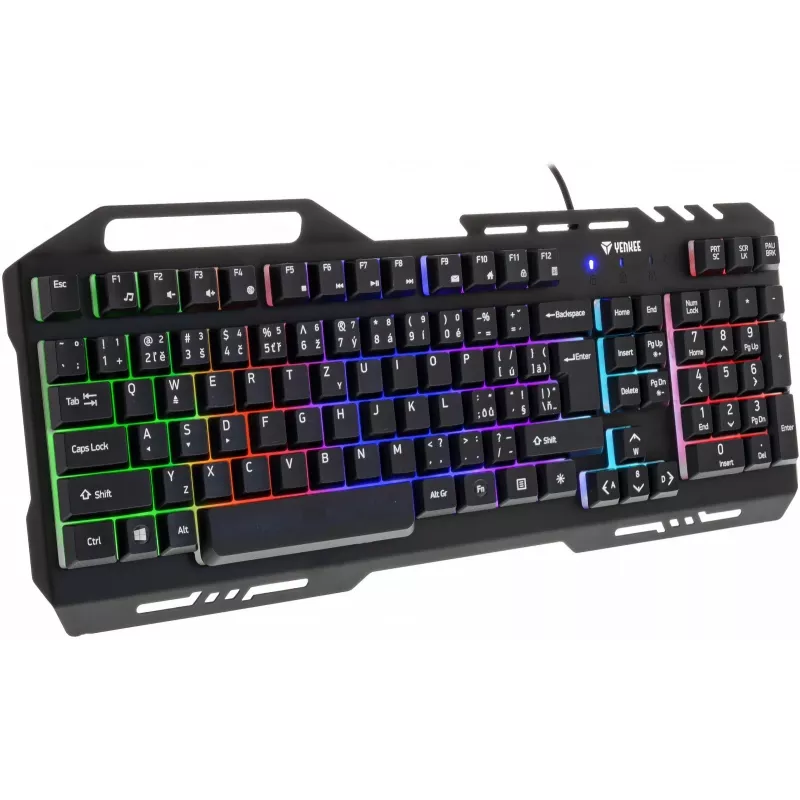 Klaviatūra YKB 3200 SHADOW metal, LED